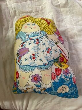 Vintage Cabbage Patch Pillow Hand Made